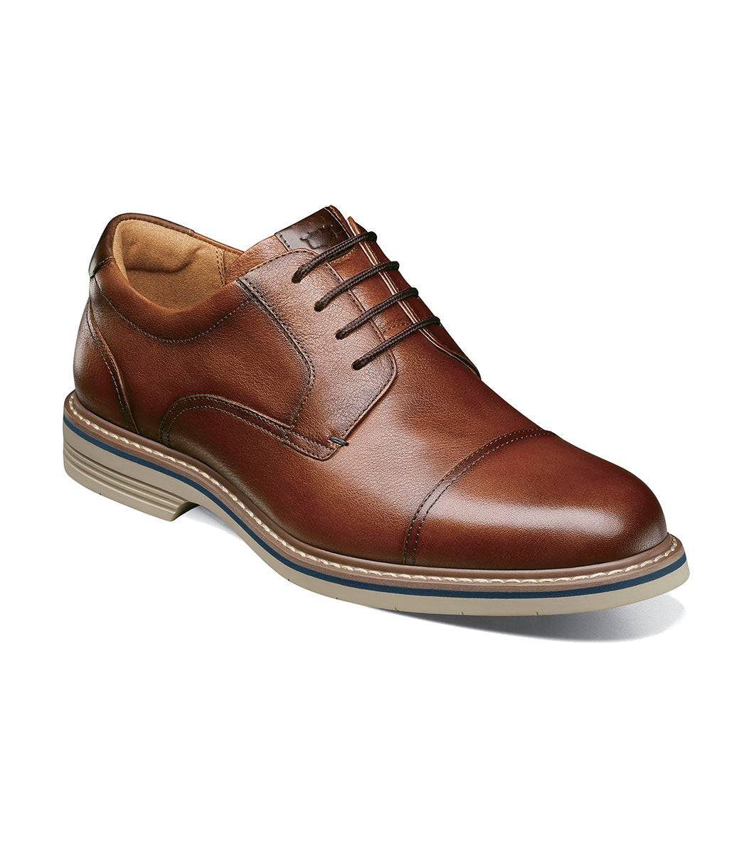 Florsheim Men's Norwalk Cap Toe Oxford - Cognac