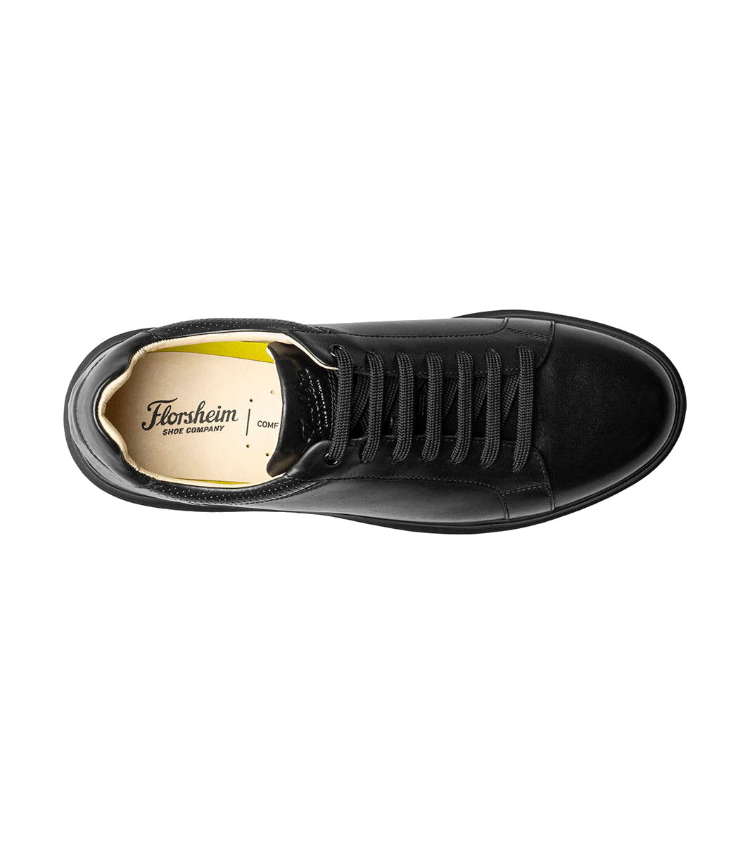 Florsheim Men's Social Lace To Toe Sneaker - Black