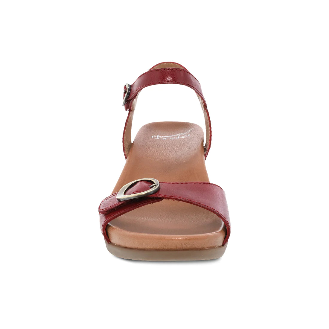 Dansko Women's Arielle Sandal - Red Glazed Leather