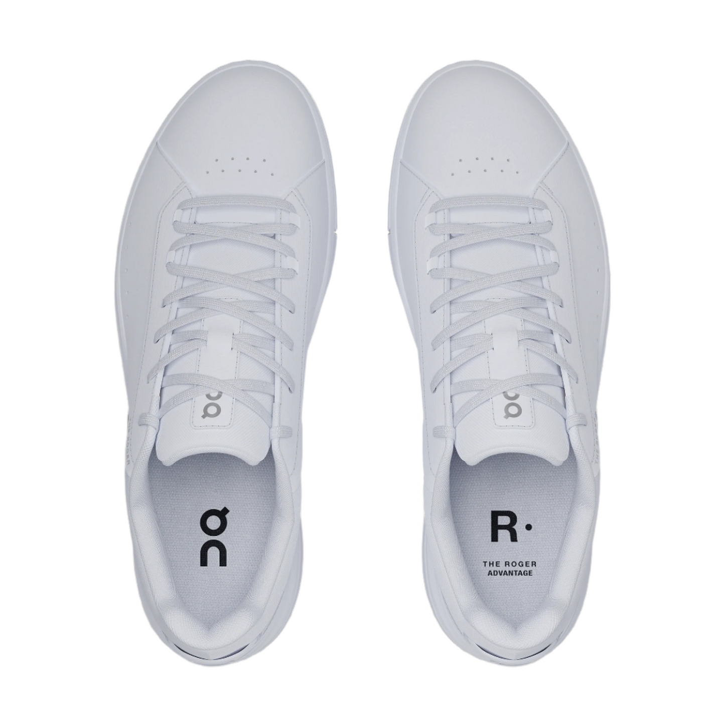 On Running Men's The Roger Advantage Classic Sneaker - All White