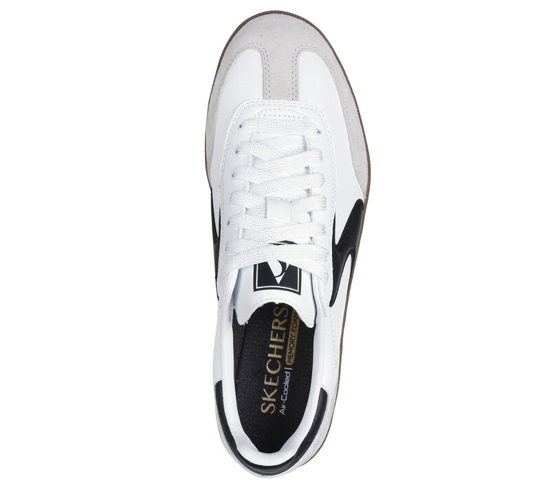 Skechers Women's Hotshot-Kickoff Court & Classics Sneakers - White/Black