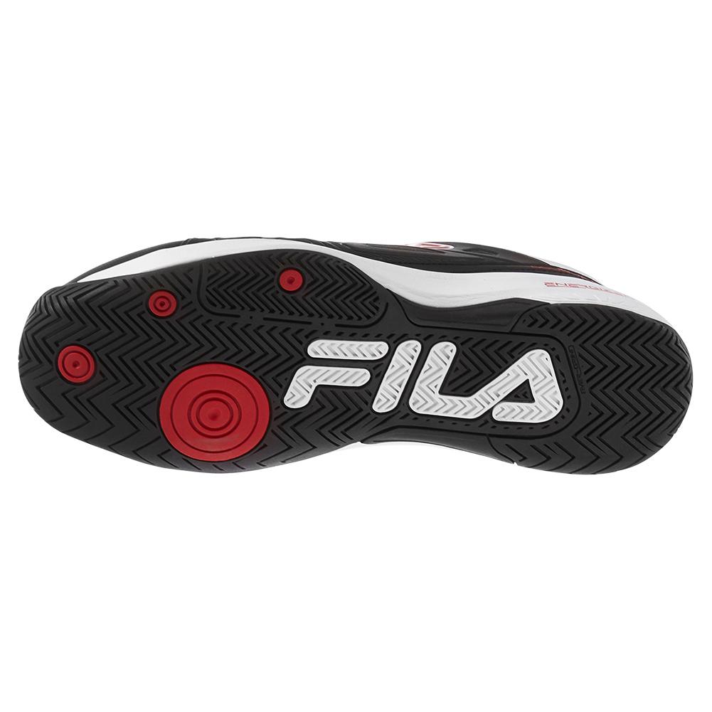 Fila Men's Double Bounce 3 - Black/White/Red