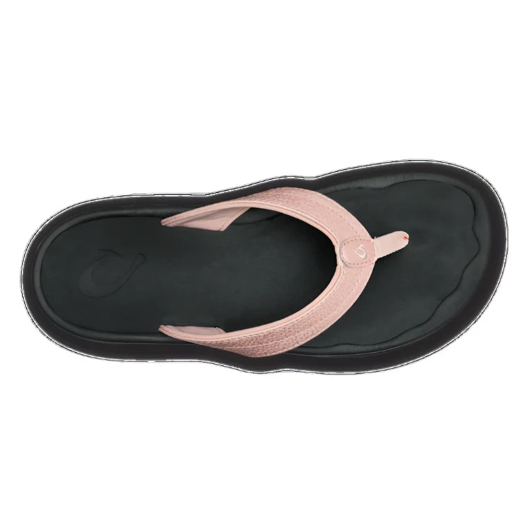 Olukai Women's Ohana Sandal - Petal Pink/Black