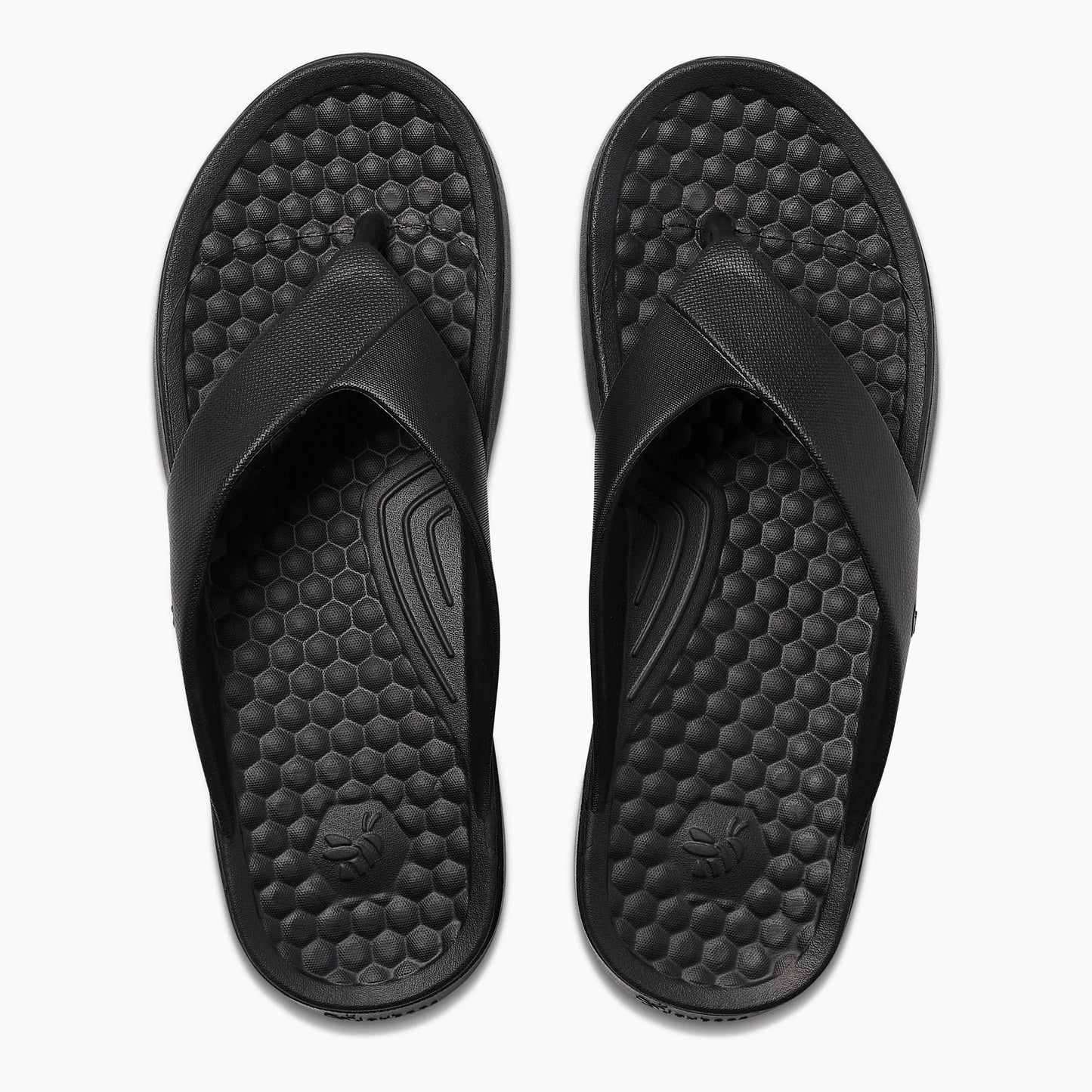 Joybees Adult Casual Flip Flop - Black
