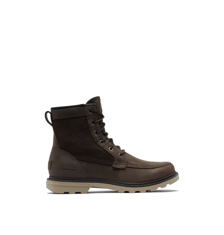 Sorel Men's Carson Storm Waterproof Boot - Blackened Brown/Khaki II