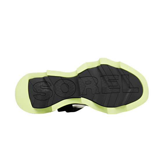 Sorel Women's Kinetic Y-Strap Sandal - Black/Jet