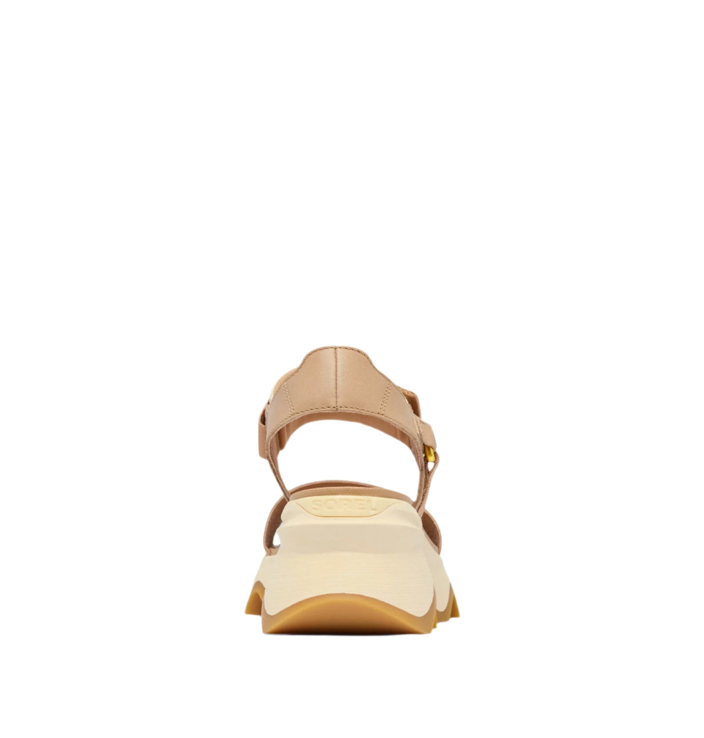 Sorel Women's Kinetic Y-Strap Wedge Sandal - Honest Beige/Honey