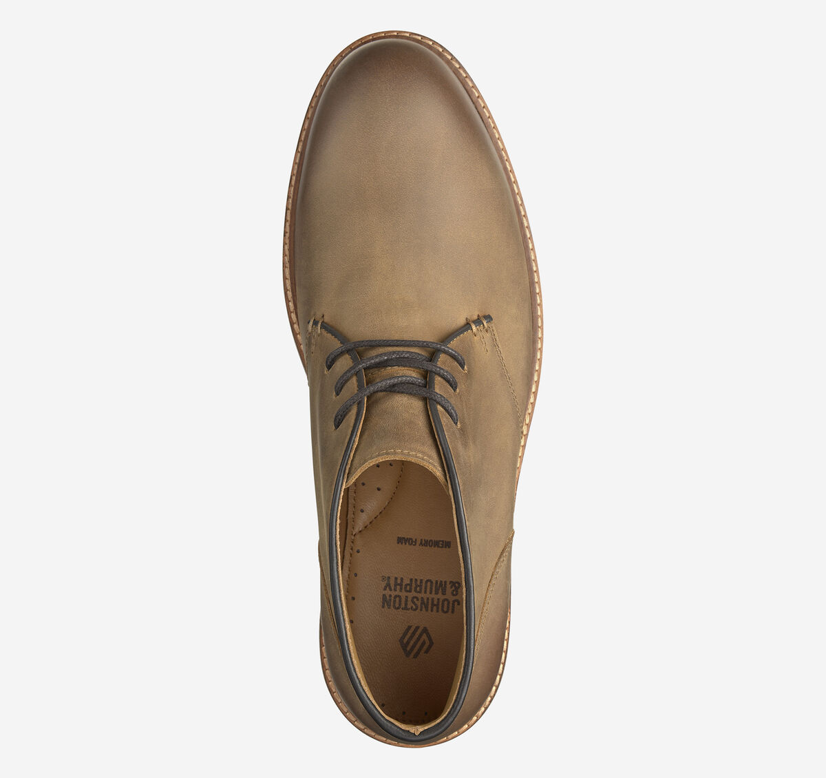 Johnston & Murphy Men's Calder Chukka Boot - Brown Oiled Full Grain