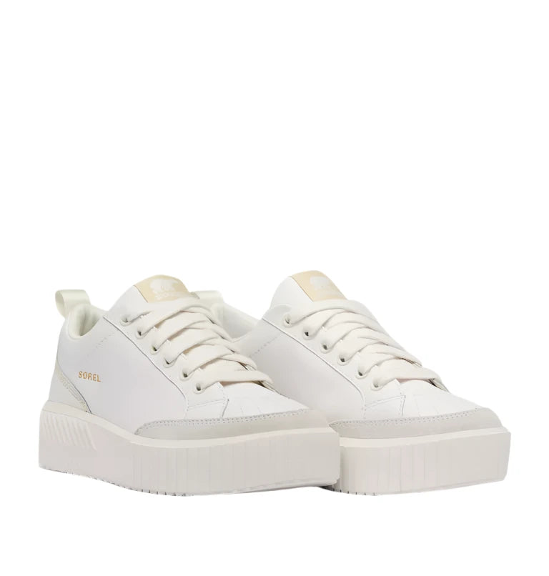 Sorel Women's Ona Ave Low Waterproof Sneaker - Sea Slat/Bleached Ceramic