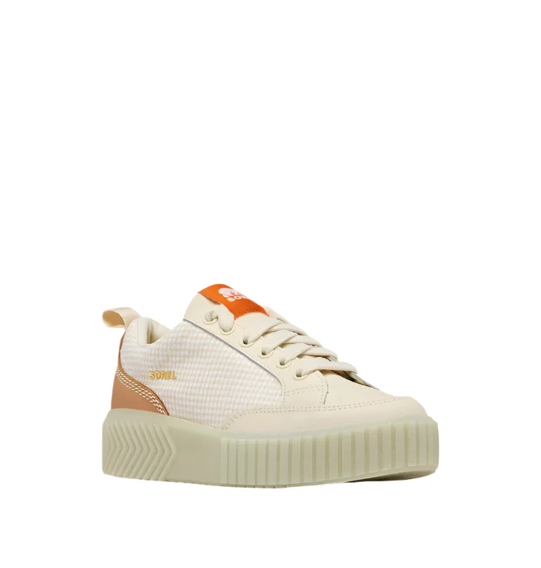 Sorel Women's Ona Ave Low Waterproof Sneaker - Bleached Ceramic/Light Aloe