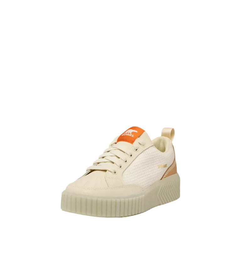 Sorel Women's Ona Ave Low Waterproof Sneaker - Bleached Ceramic/Light Aloe