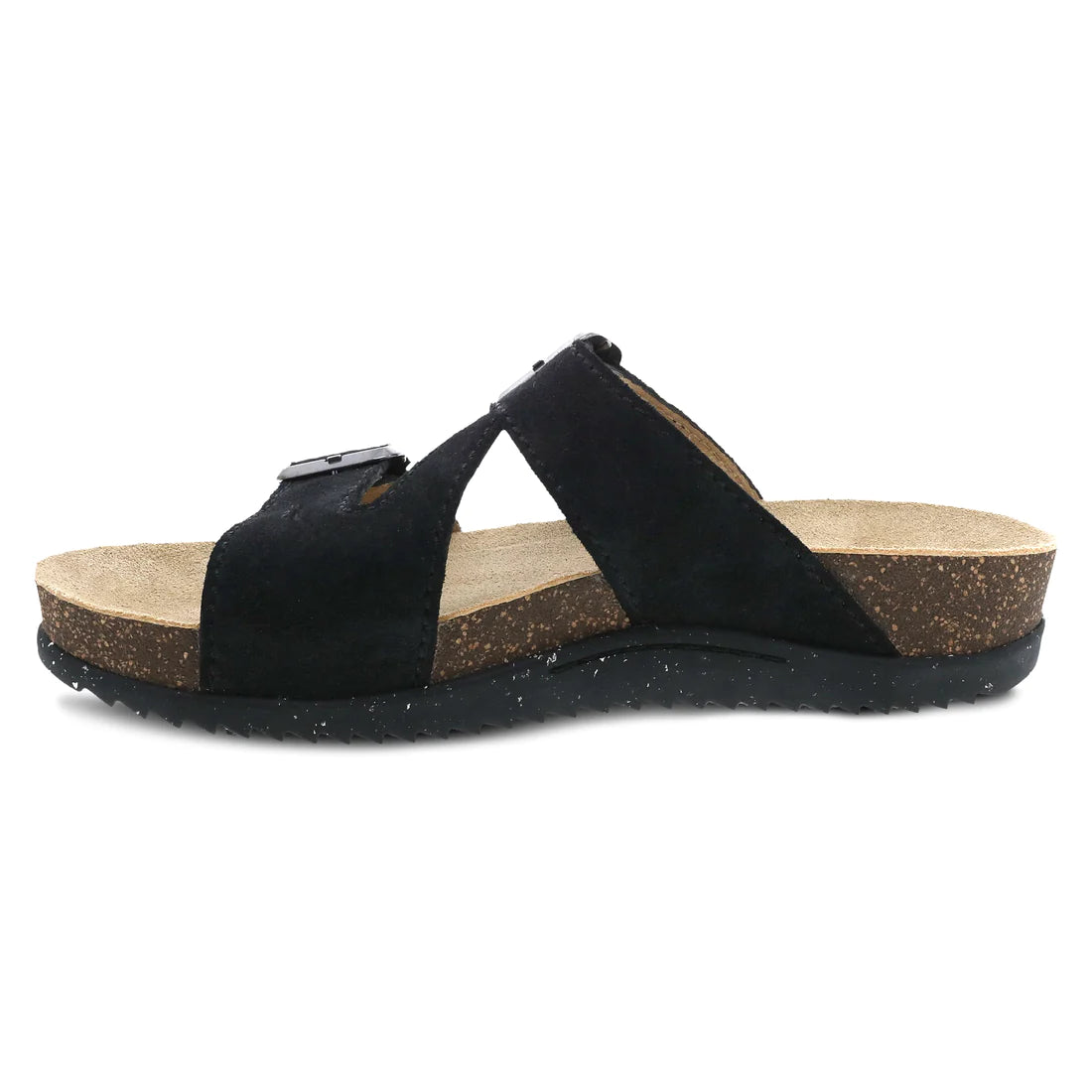 Dansko Women's Dayna Sandal - Black Suede