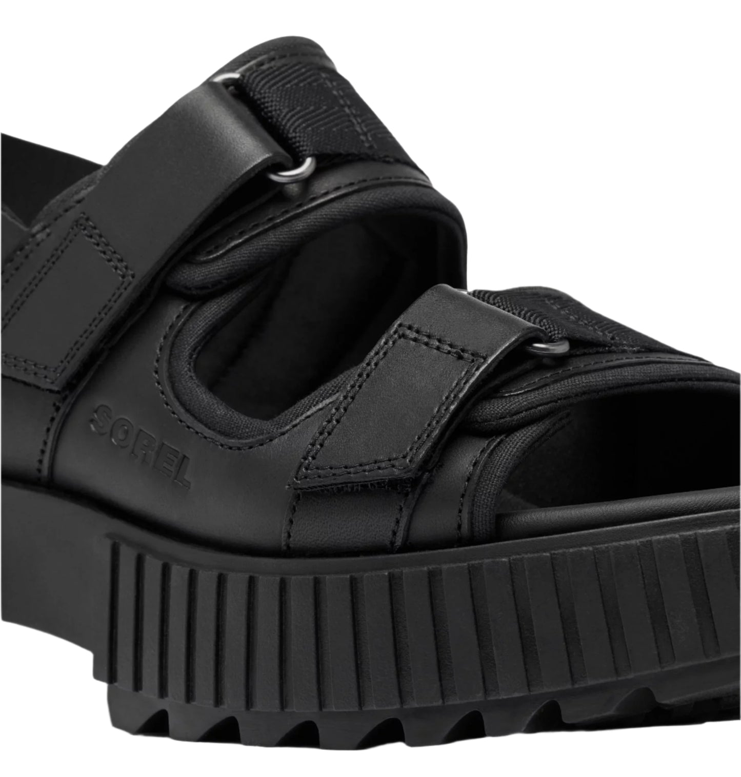 Sorel Women's Ona Ave Multistrap Sandal - Black
