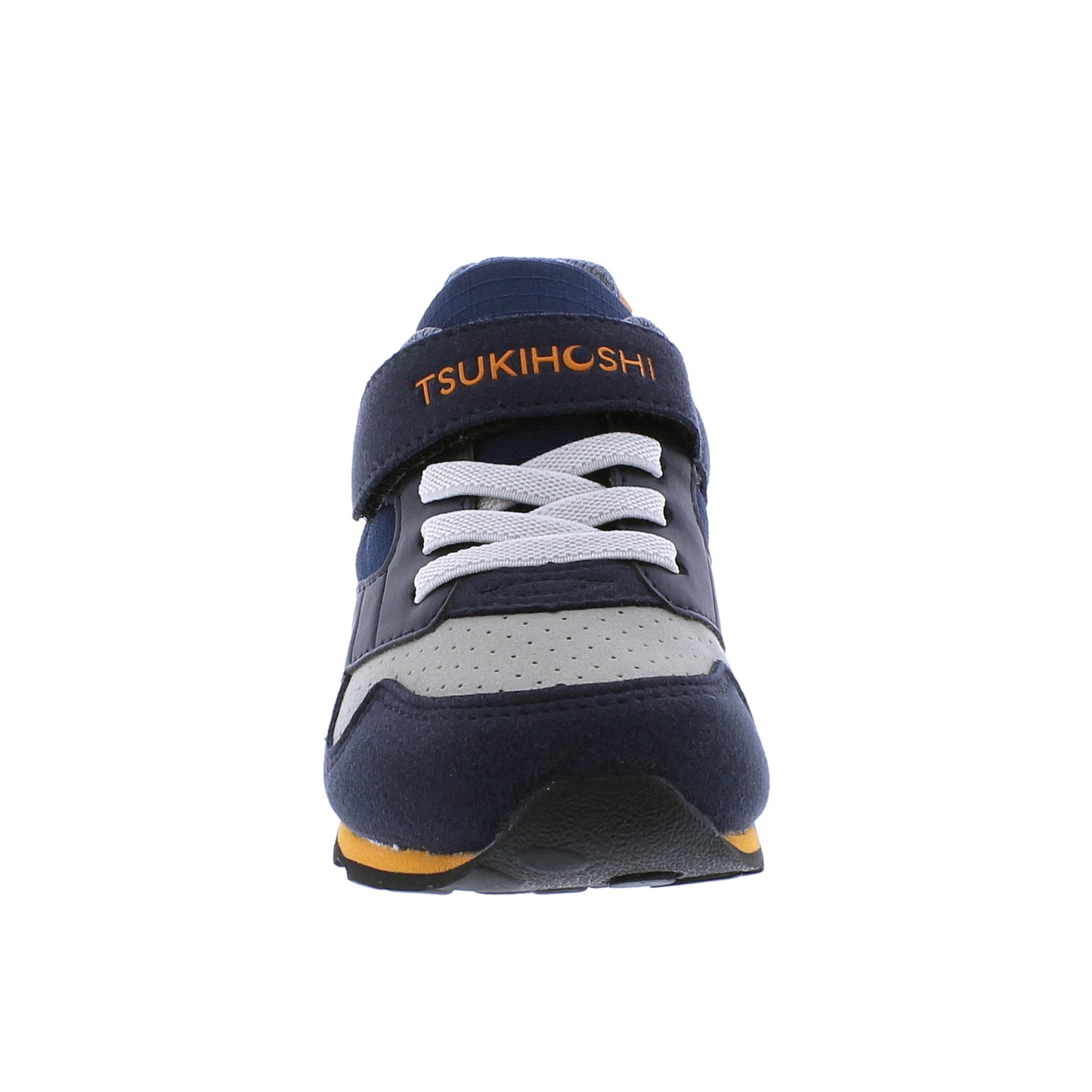 Tsukihoshi Kids Velcro Racer - Navy/Oragne (Childs Sizes 7 to 13)
