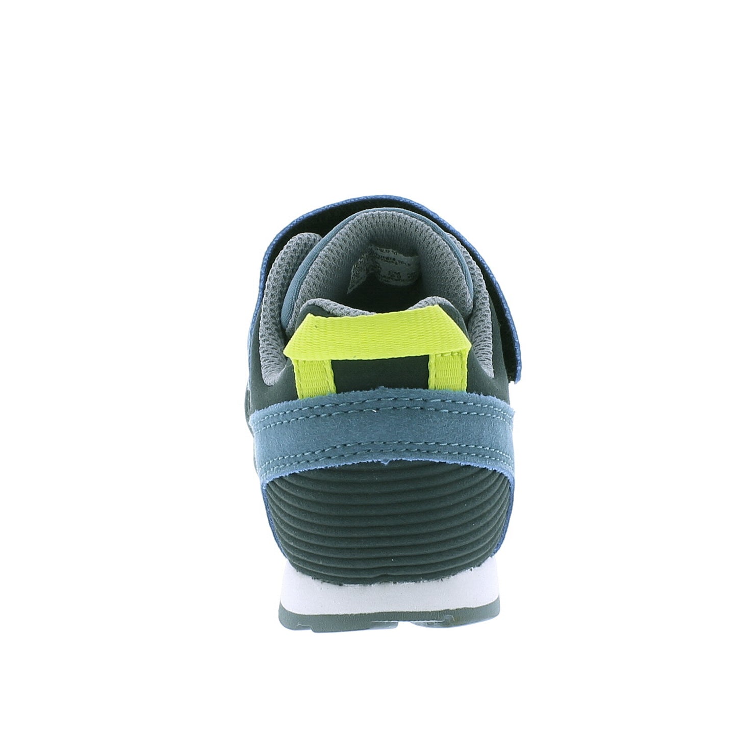 Tsukihoshi Child (Sizes 7 to 13) Racer Sneaker - Sea/Lime