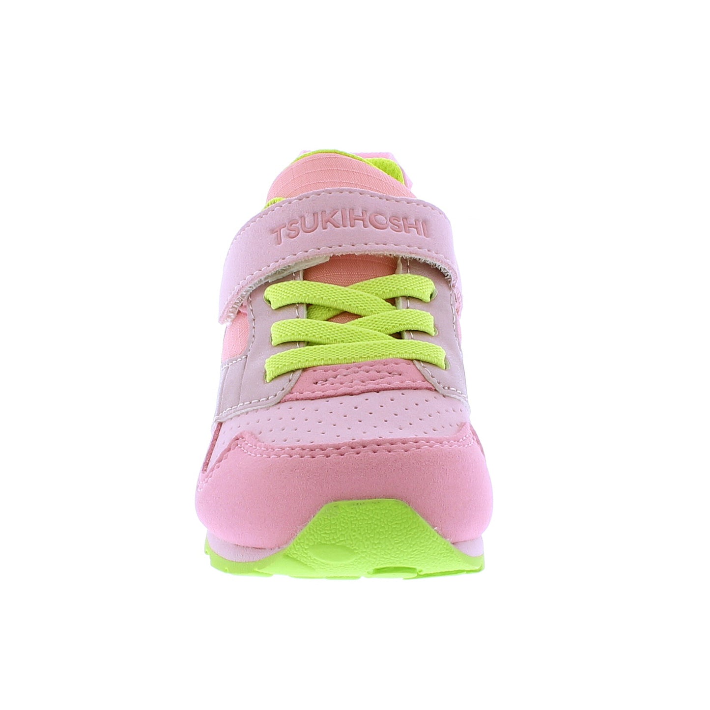 Tsukihoshi Child (Sizes 7 to 13) Racer Sneaker - Pink/Apple