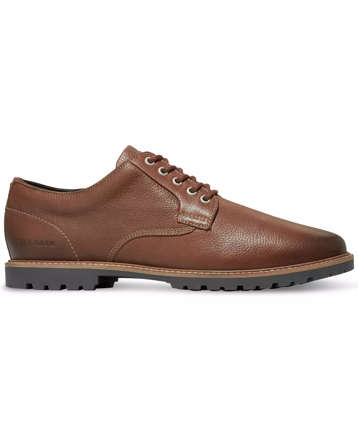 Cole Haan Men's Midland Lug Plain - Lumber/Grey Pin