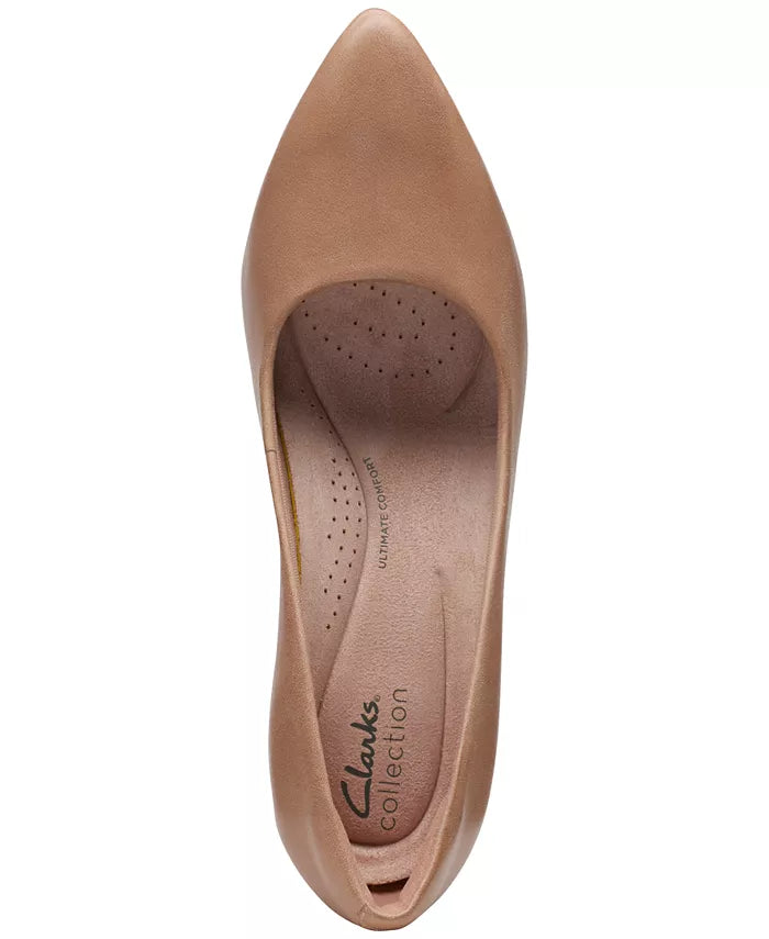 Clarks Women's Kataleyna Gem Pumps - Warm Beige