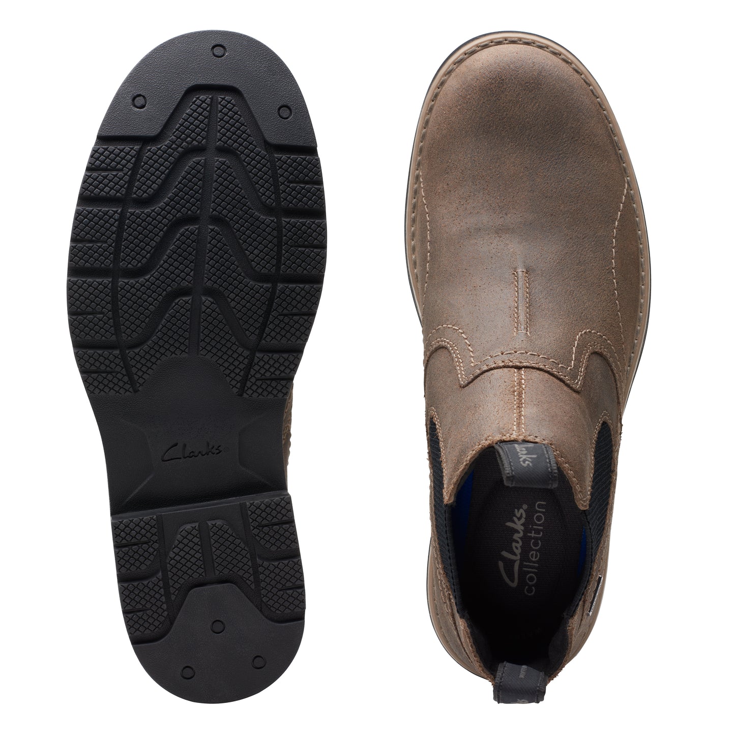 Clarks Men's Morris Easy Boot - Stone Waxy