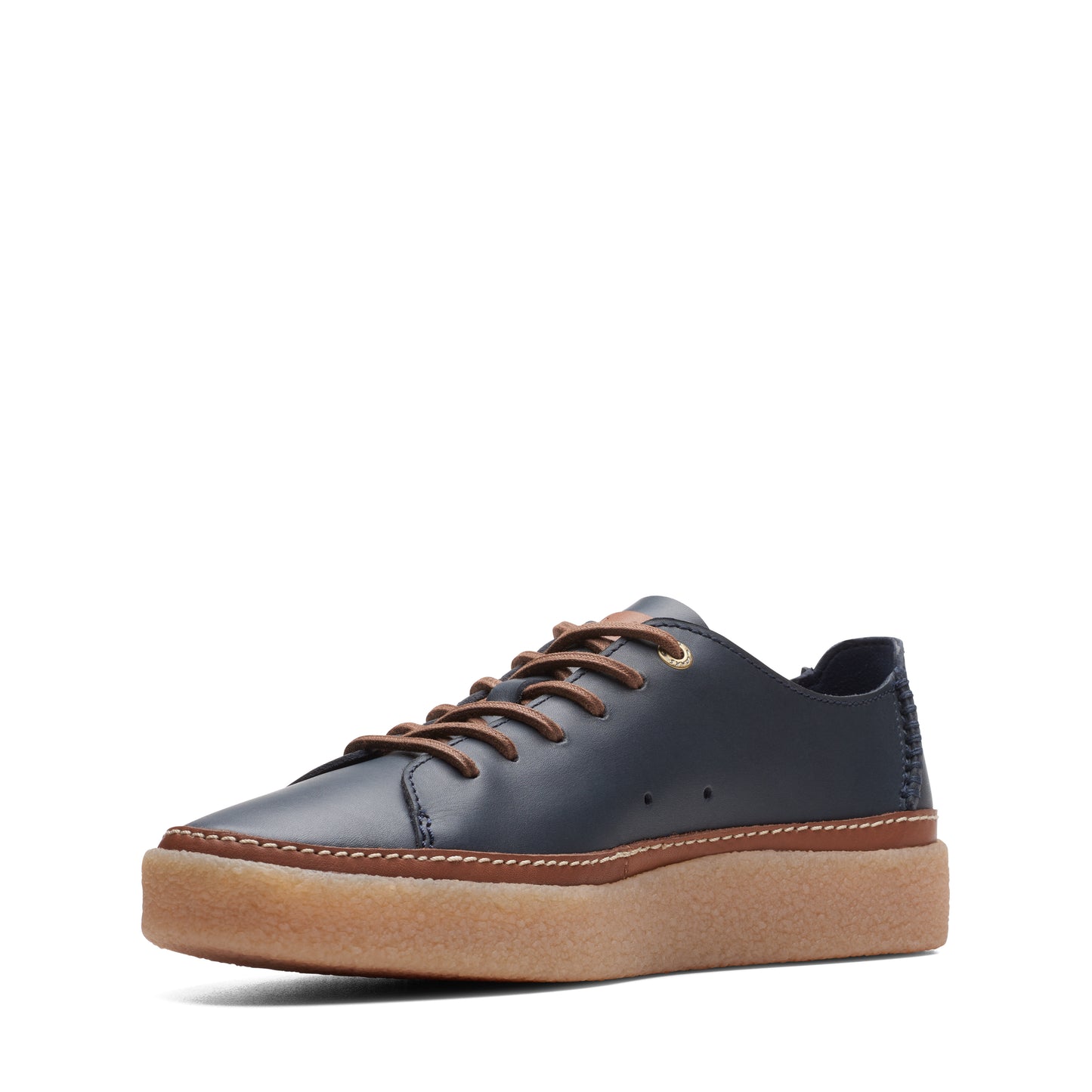 Clarks Men's Oakpark Low - Navy Leather