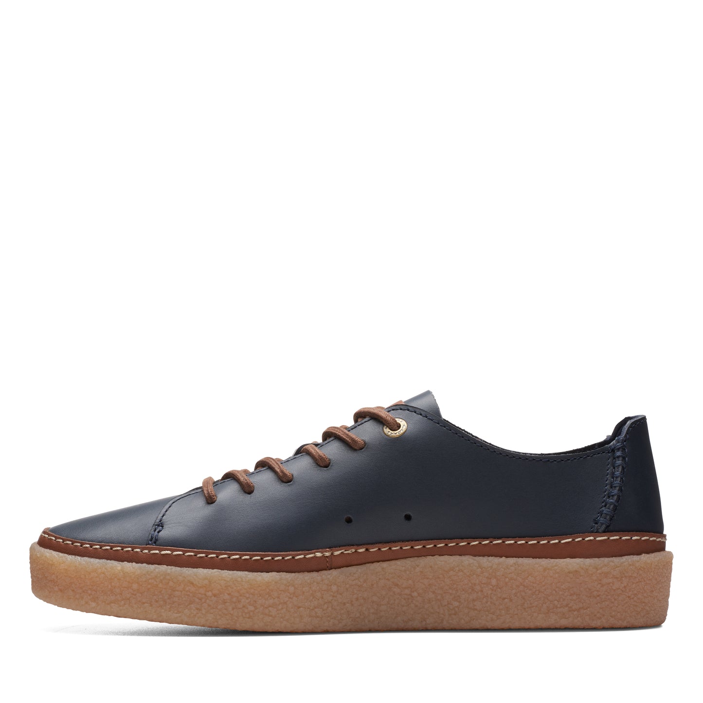 Clarks Men's Oakpark Low - Navy Leather