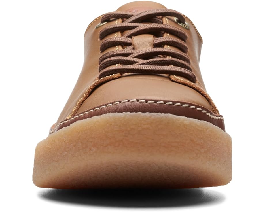 Clarks Men's Oakpark Low Sneakers - Tan Leather
