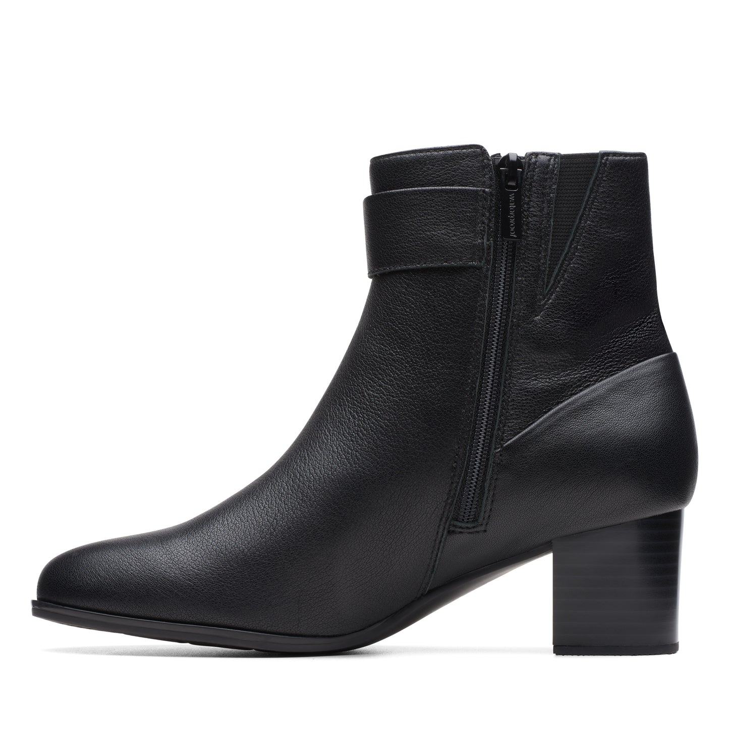 Clarks Women's Loken Zip Waterproof - Black
