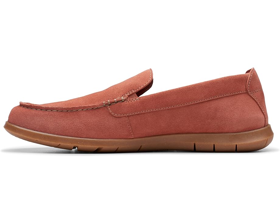 Clarks Men's Flexway Step Slip Ons - Red