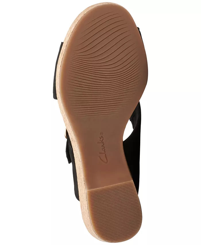 Clarks Women's Giselle Dove Sandals - Black