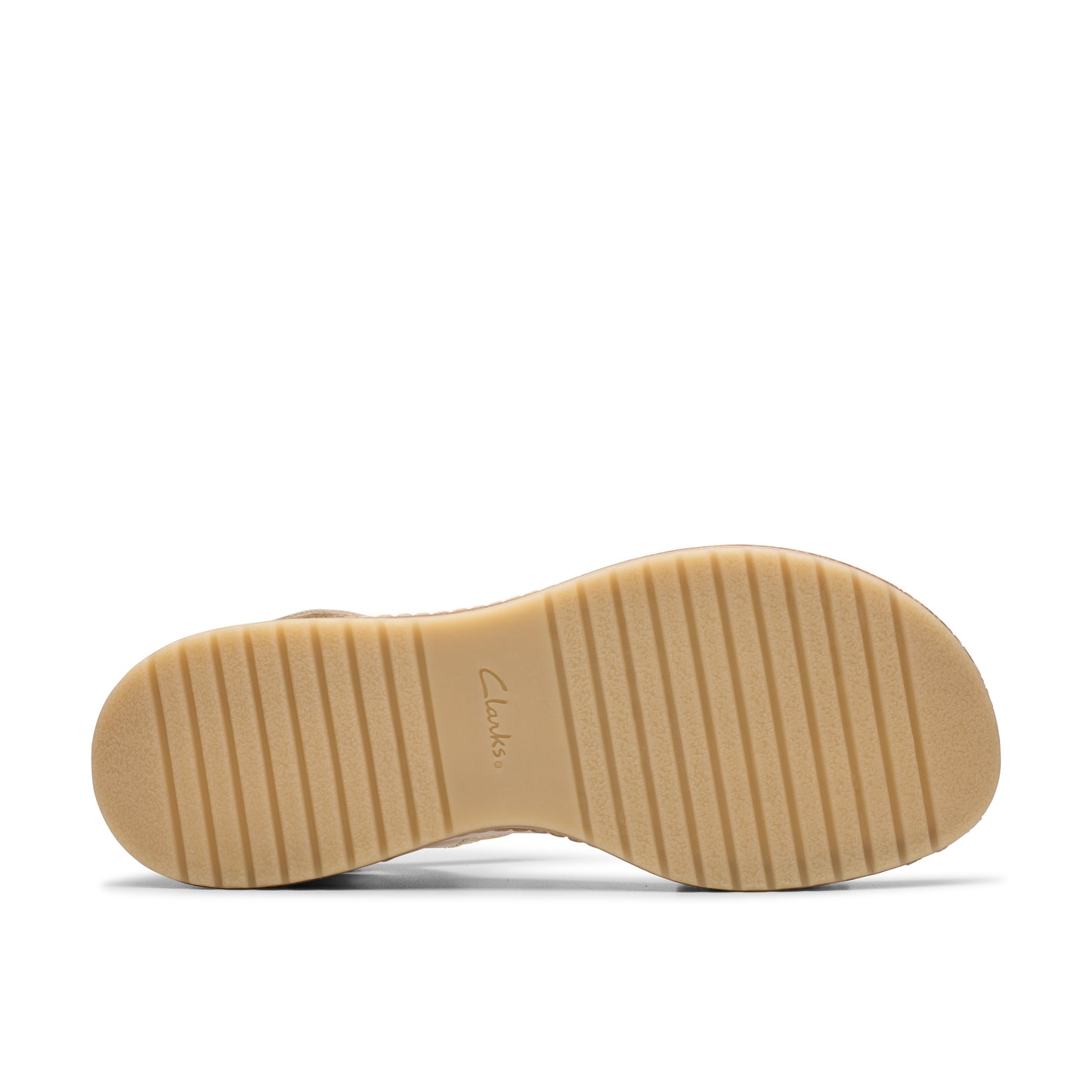 Clarks Women's Kassanda Bar Wedge Sandal - Creme Multi
