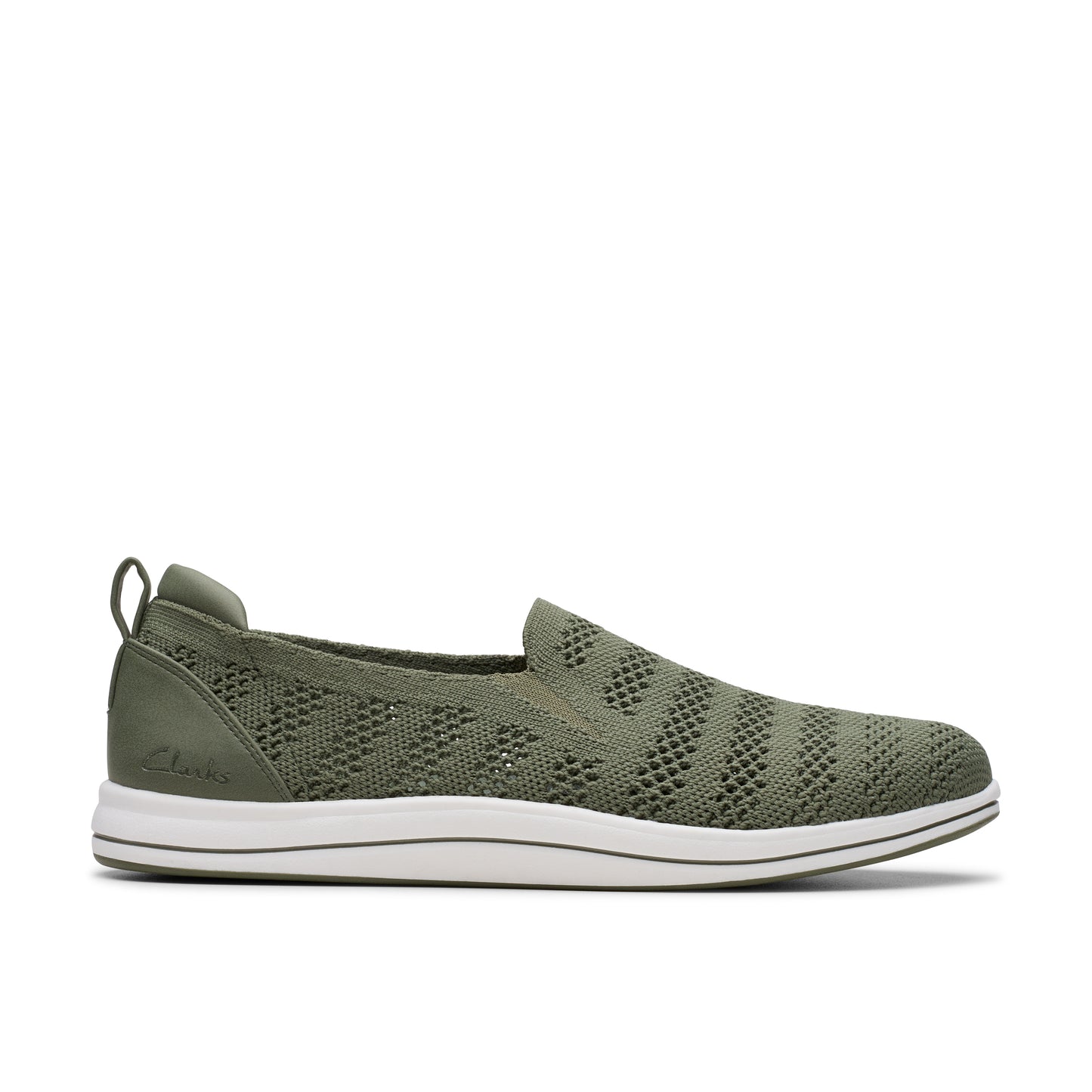 Clarks Women's Breezey Izzy Open Air Shoe - Olive