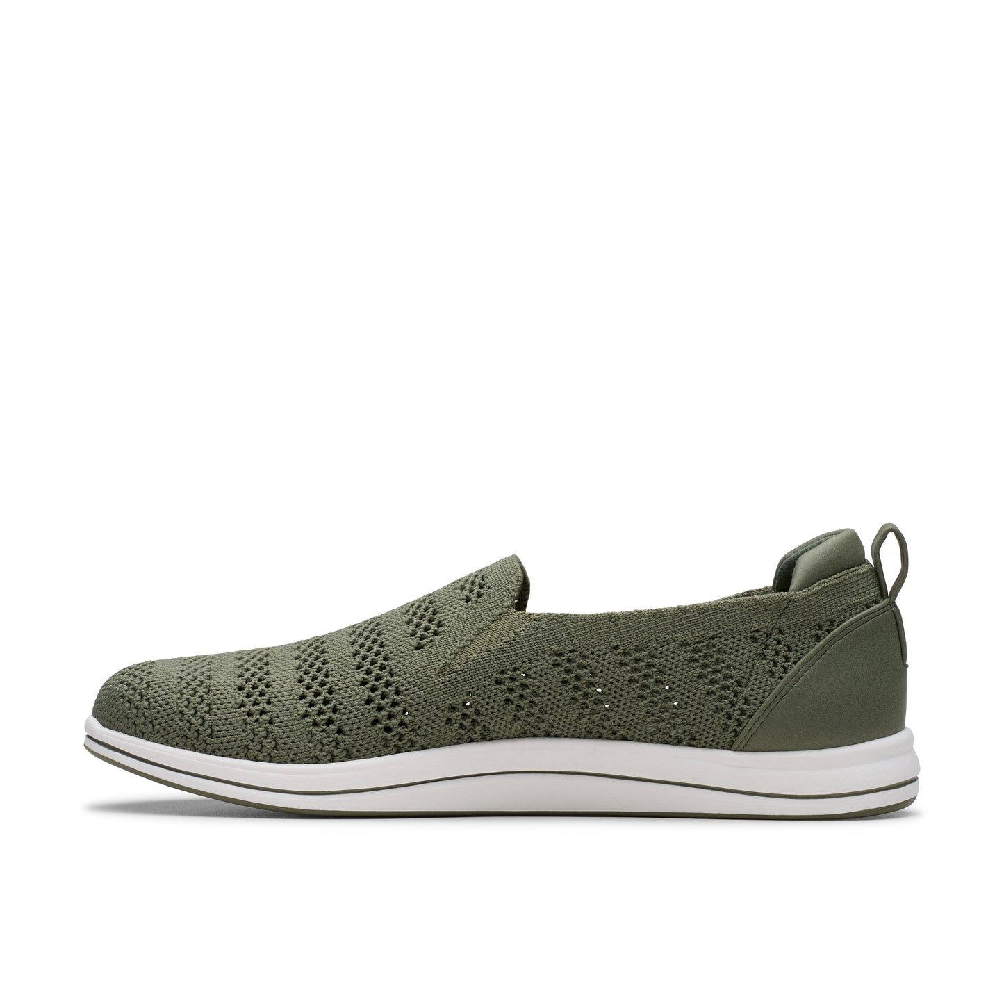 Clarks Women's Breezey Izzy Open Air Shoe - Olive