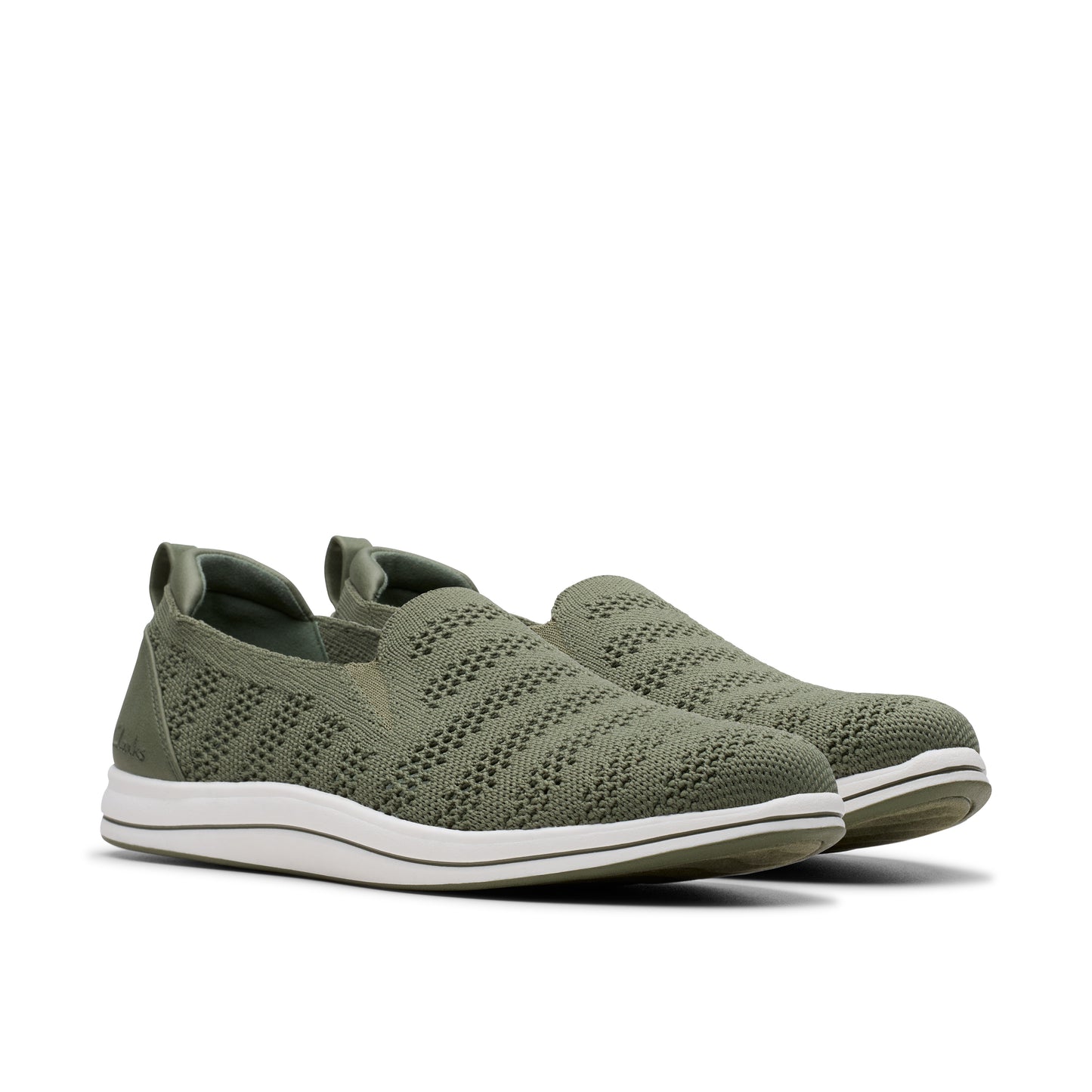 Clarks Women's Breezey Izzy Open Air Shoe - Olive