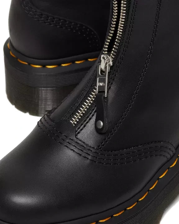 Dr Martens Women's Jetta Sendal Platform Boot - Black Leather