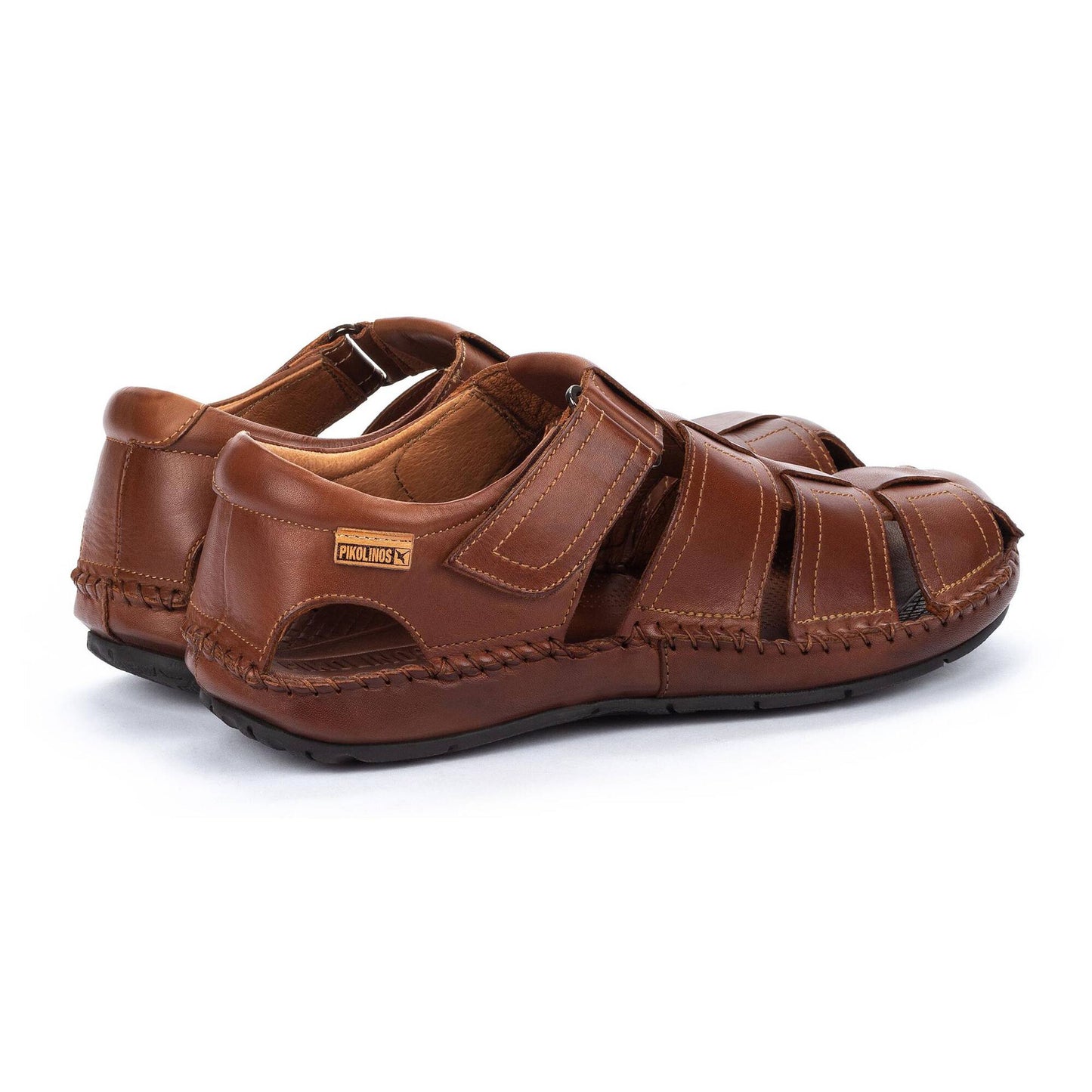 Pikolionos Men Tarifa Fisherman Strap Sandal - Cuero