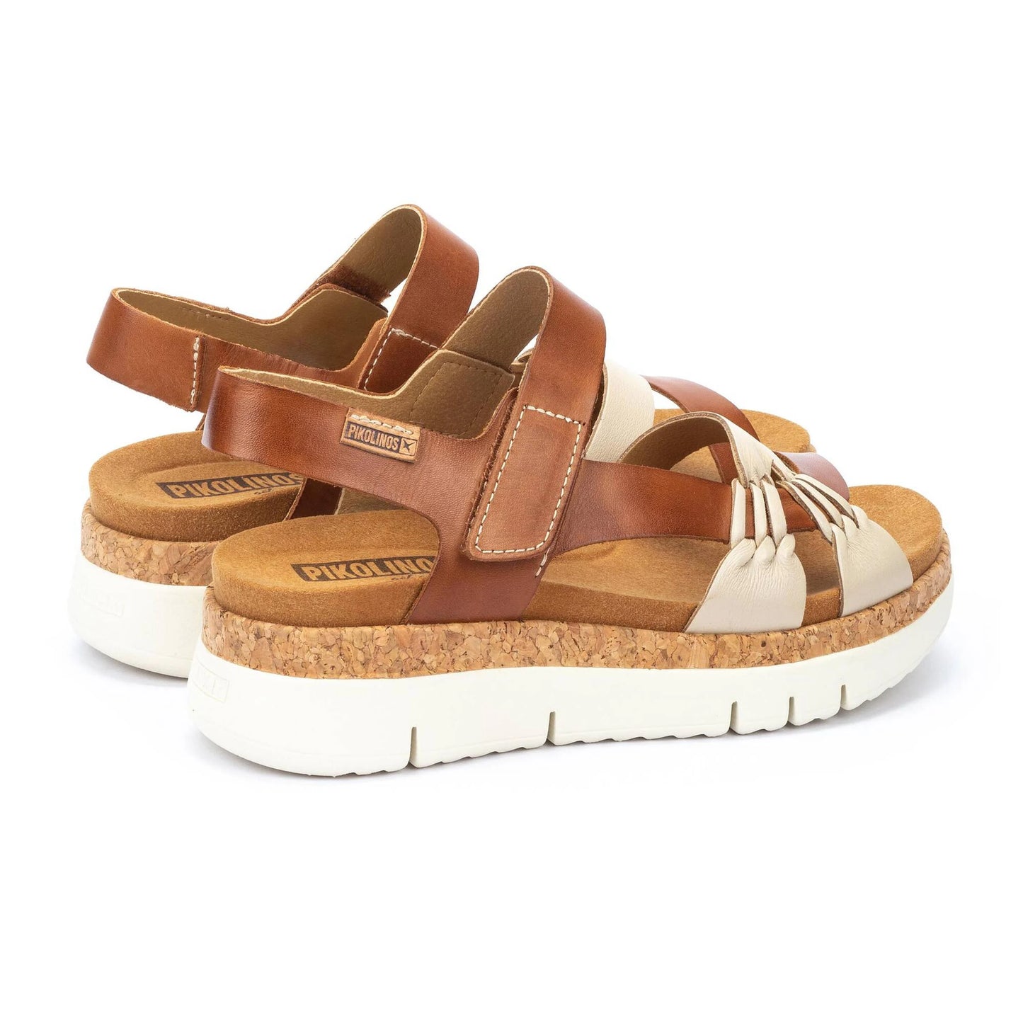 Pikolinos Women's Palma Platform Sandals - Marfil-Bra