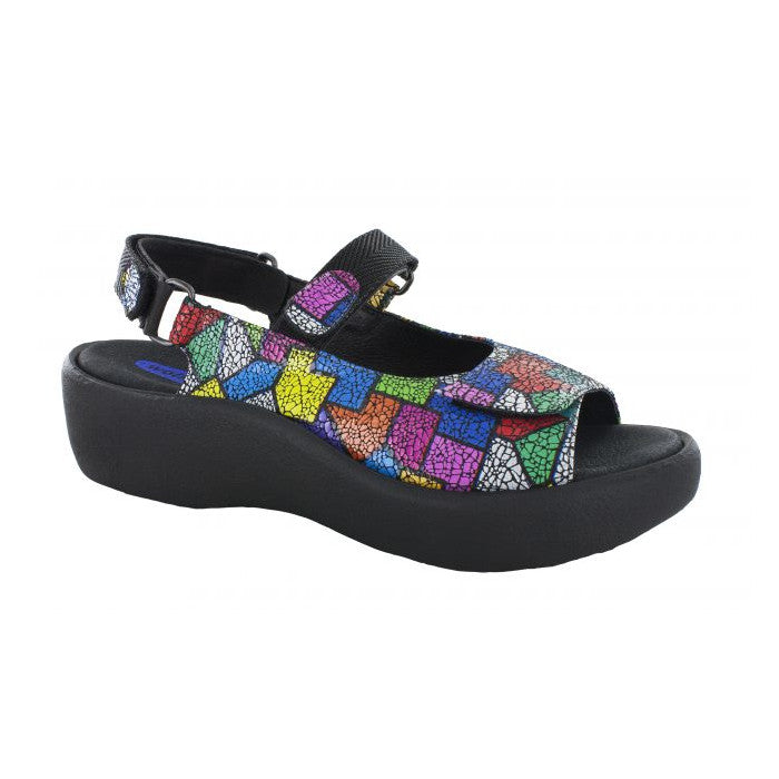 Wolky Women's Jewel Sandal - Picasso Multi