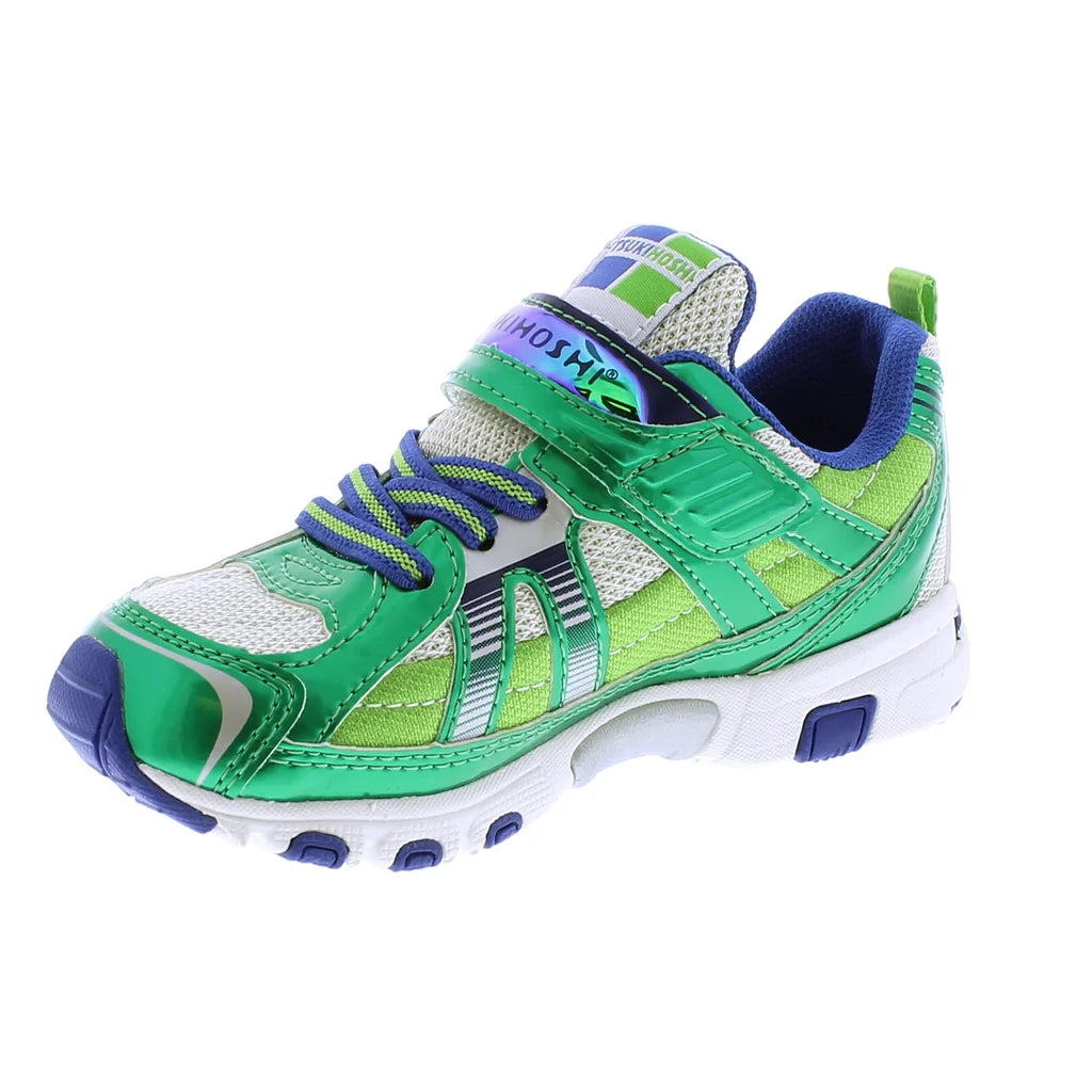 Tsukihoshi Child Storm (Sizes 8.5 to 1) - Green/Blue