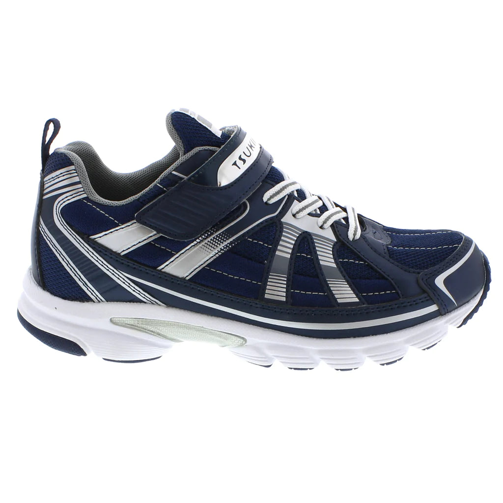 Tsukihoshi Youth Storm (Sizes 1.5 - 5) - Navy/Silver