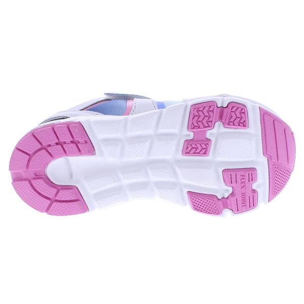 Tsukihoshi Rainbow Sneaker Child - Silver/Sky (Sizes 7 to 1)