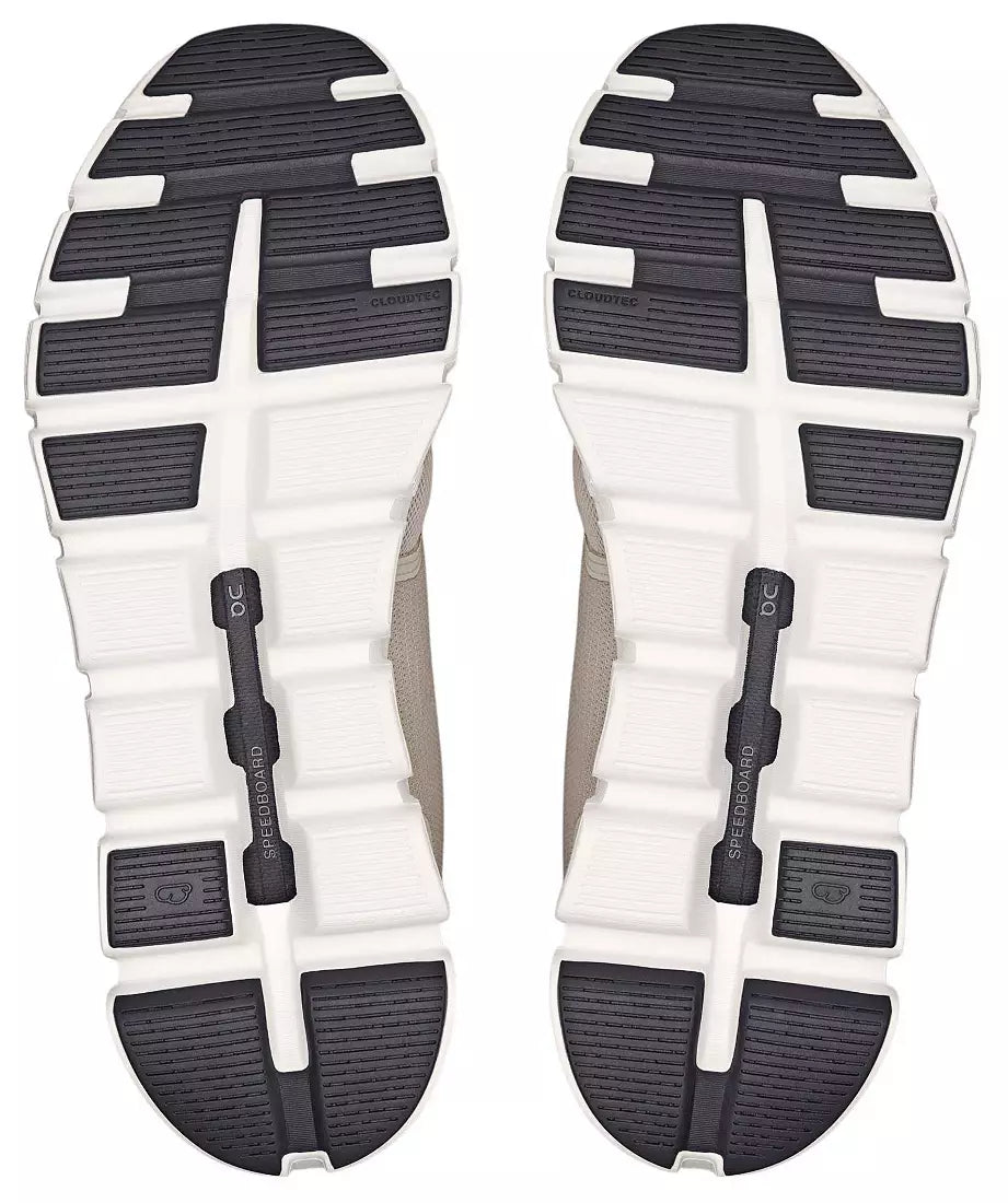 On Men's Cloud 6 Performance Slip On - Pearl/White