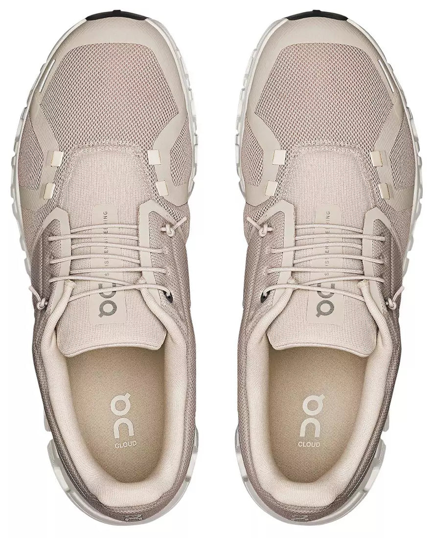 On Men's Cloud 6 Performance Slip On - Pearl/White