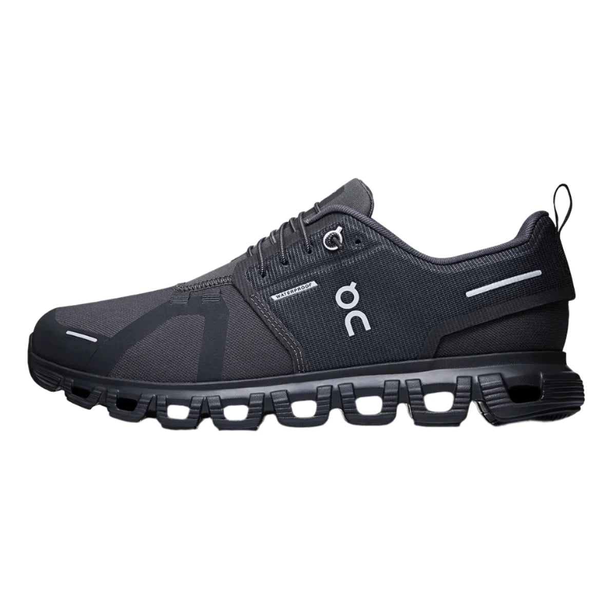On Running Men's Cloud 6 Waterproof Athletic Shoe - All Black