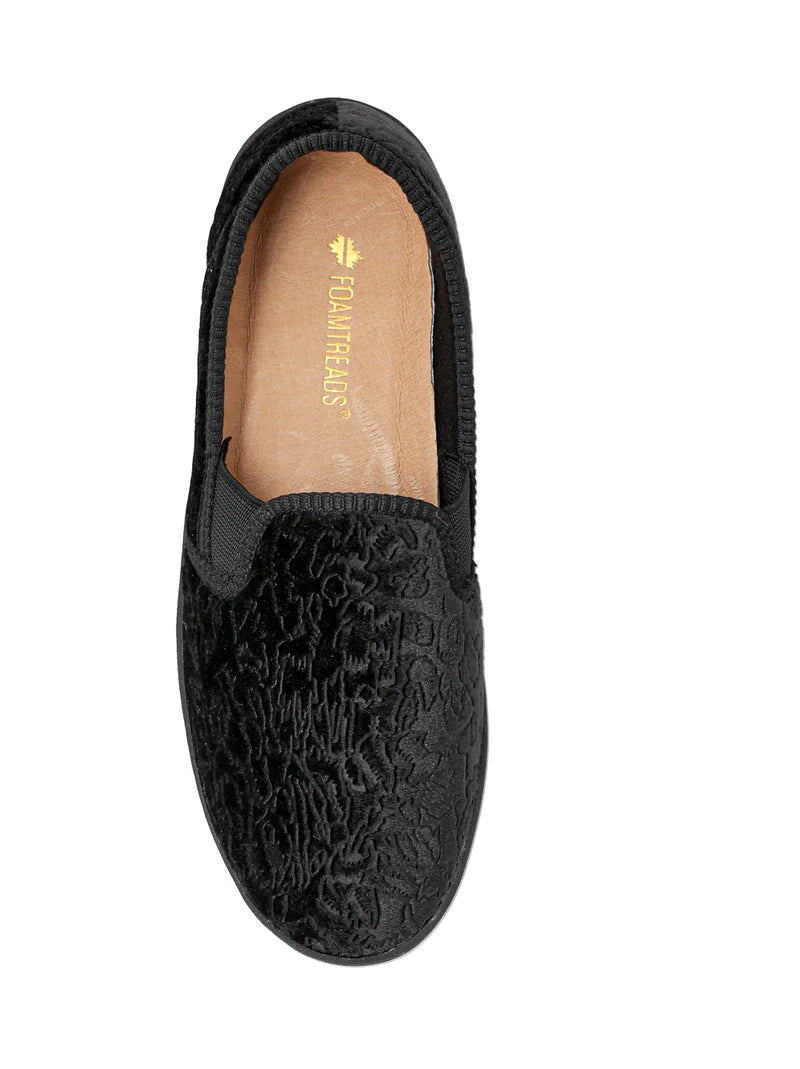 Foamtreads Women's Debbie Slipper - Black