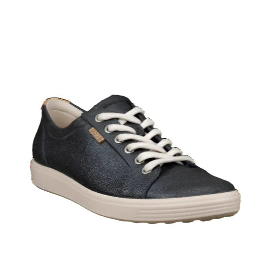 ECCO Women's Soft 7 Sneaker - Silver Heavy