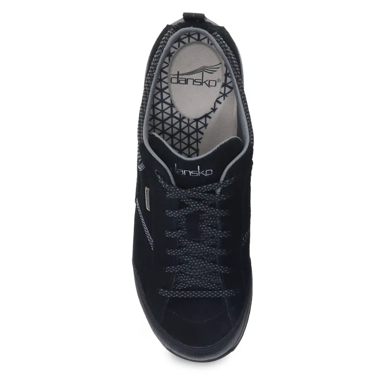 Dansko Women's Paisley Waterproof Sneaker (Wide) - Black