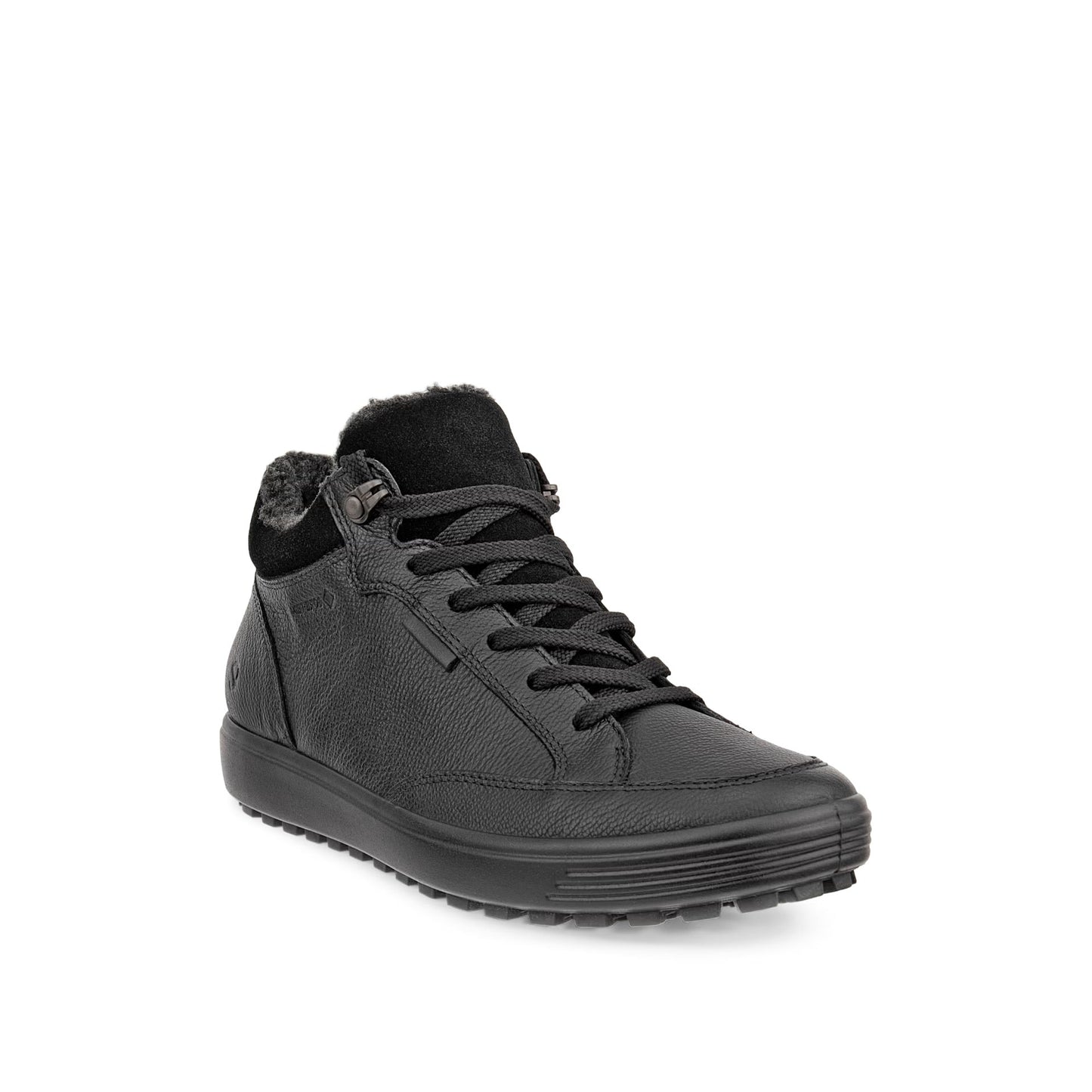 ECCO Women's Soft 7 tred Nubuck Gore-Tex Mid-Cut Boot - Black