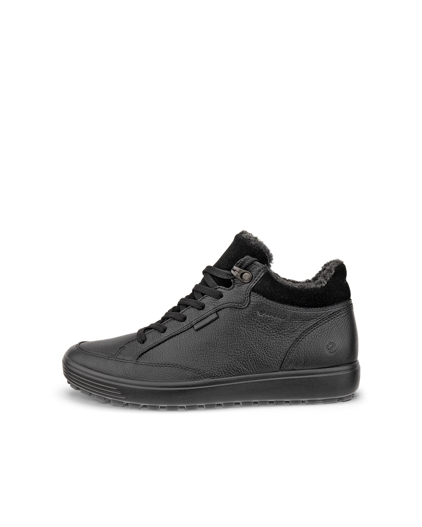 ECCO Women's Soft 7 tred Nubuck Gore-Tex Mid-Cut Boot - Black