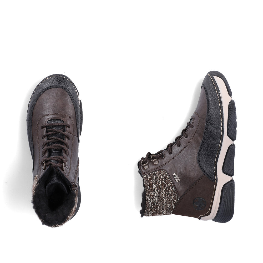 Rieker Women's Angela 56 Ankle Boots - Brown
