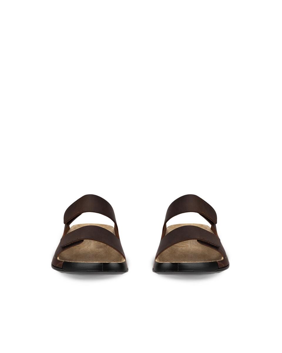 Ecco Men's Cozmo 2-Strap Sandal - Potting Soil